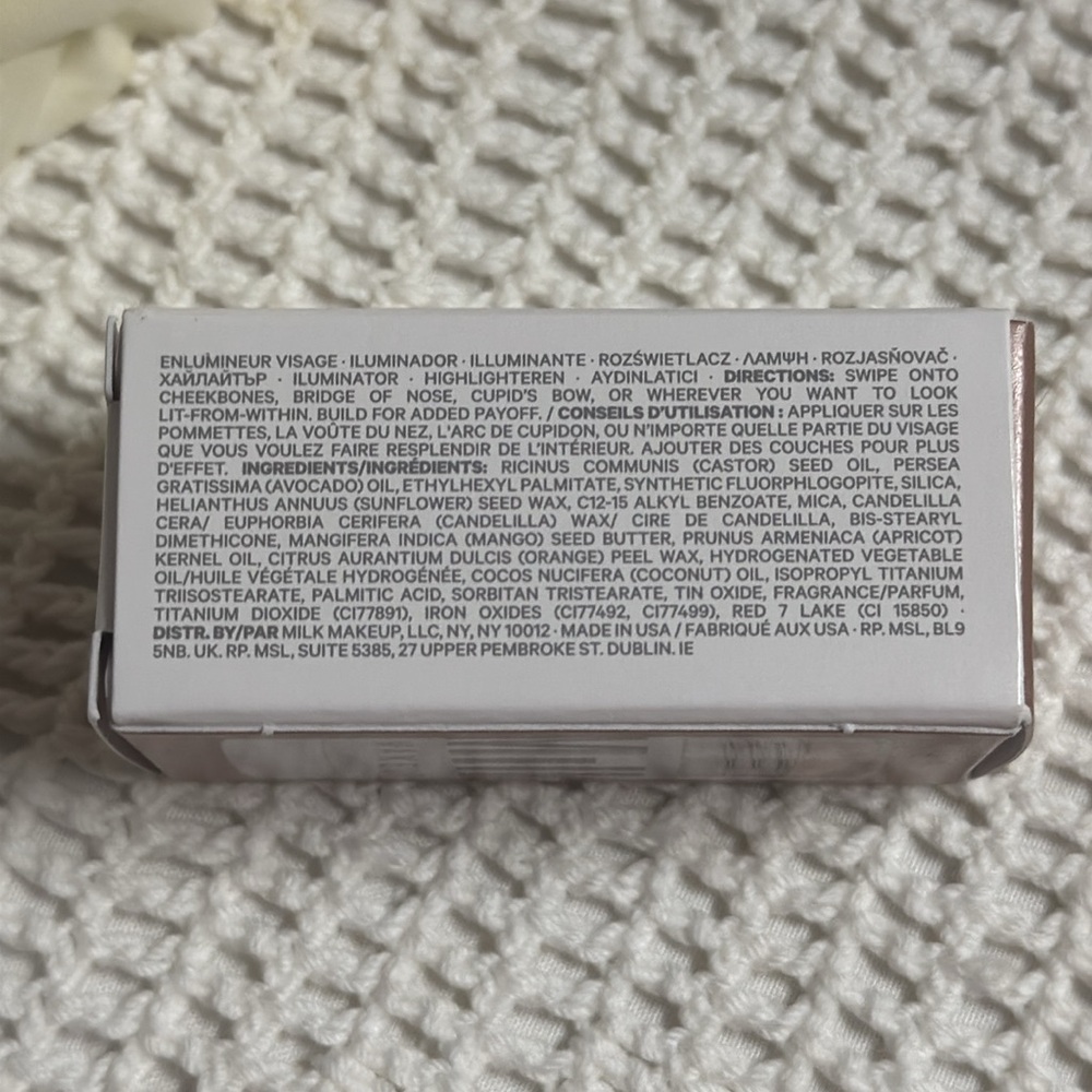 Milk Makeup Highlighter Mini 0.24oz/6.7g New With Box - TURNT - Picture 6 of 9